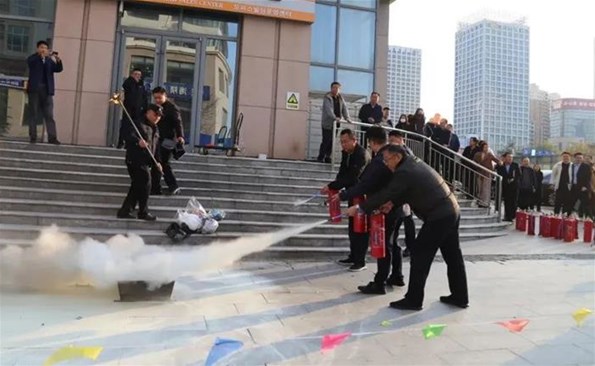 威海产投集团开展“全民消防，生命至上” 消防宣传月运动
